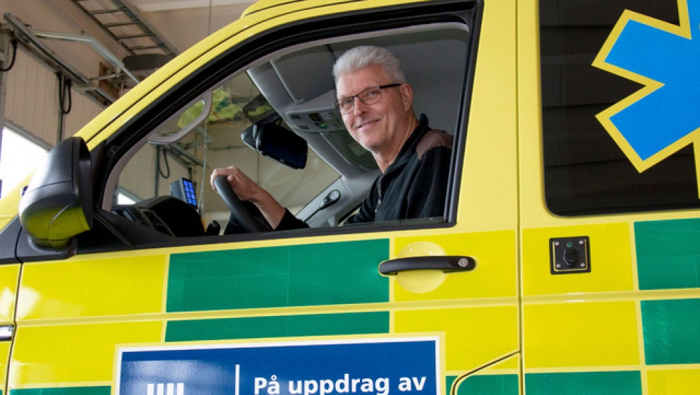 Idag är det ungefär 60 av Falcks ambulanser som körs på Neste MY.